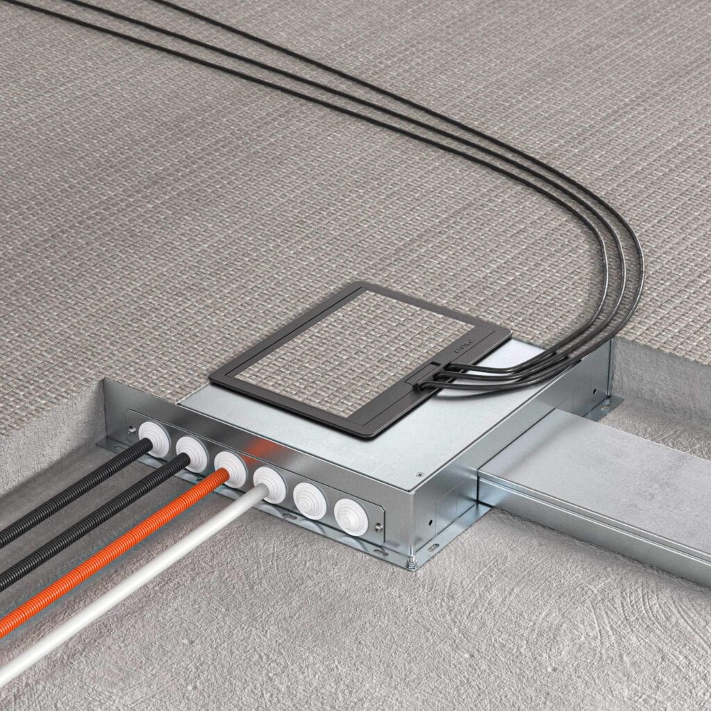 Напольные и настольные системы подключения Информационная