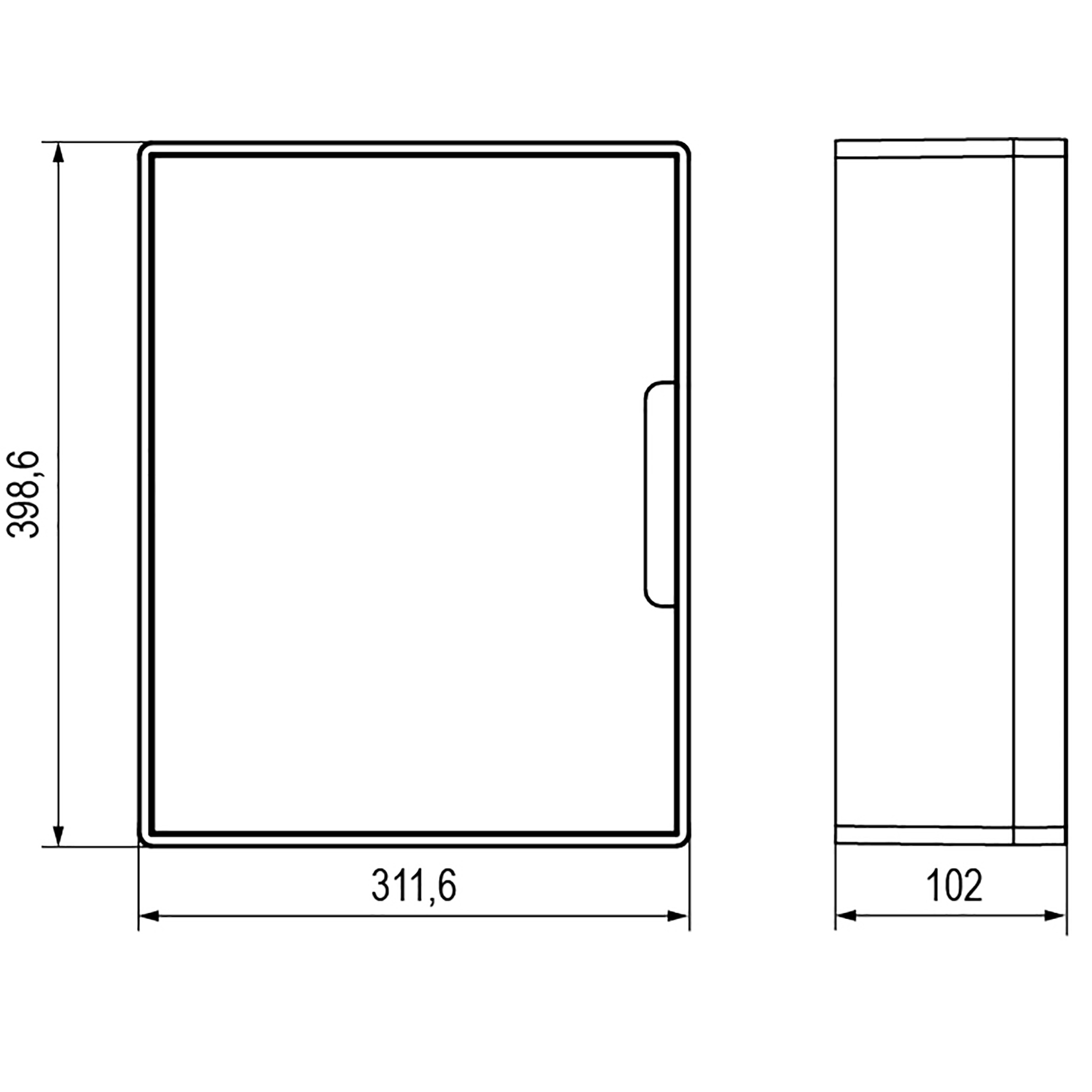 Щиток 24 модулей настенный FRAME Щиток 24 модулей настенный FRAME — изображение 3