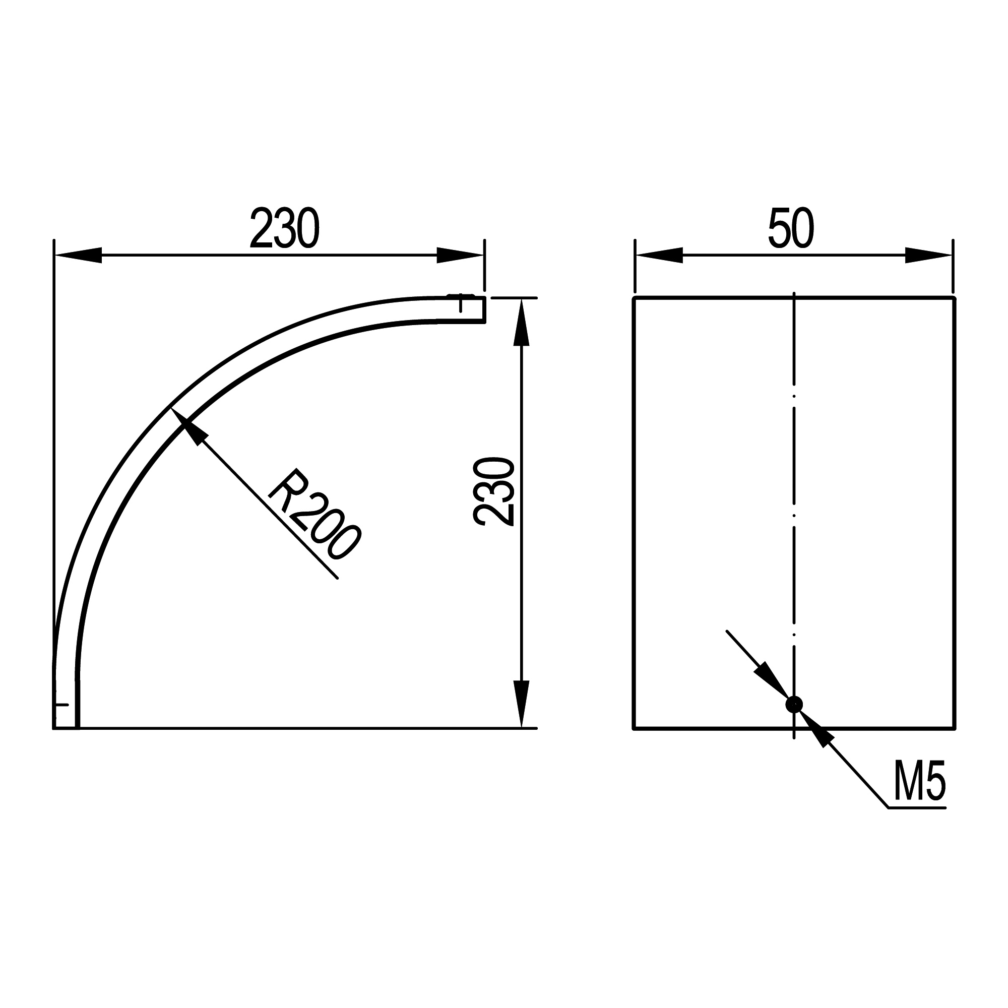 Крышка на угол CD 90 вертикальный внеш. 90° осн.50 Крышка на угол CD 90 вертикальный внеш. 90° осн.50 в комплекте с метизами и пластинами PTCE