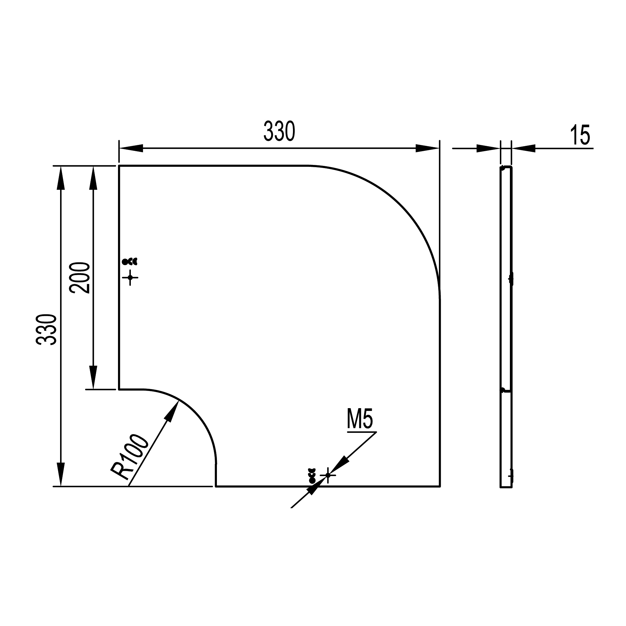 Крышка на угол CPO 90 горизонтальный 90° осн.200  в комплекте с метизами и пластинами PTCE Крышка на угол CPO 90 горизонтальный 90° осн.200  в комплекте с метизами и пластинами PTCE — изображение 2