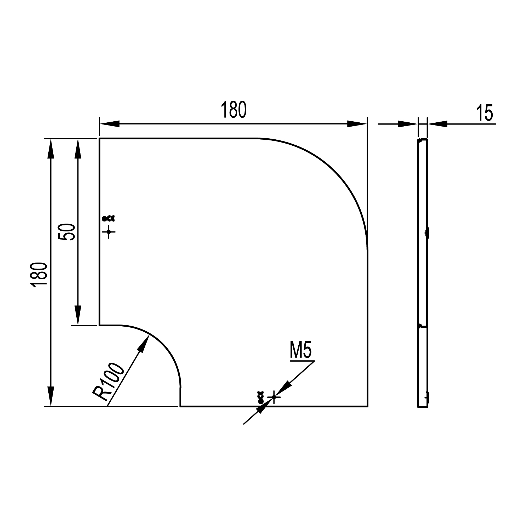 Крышка на угол CPO 90 горизонтальный 90° осн.50  в комплекте с метизами и пластинами PTCE Крышка на угол CPO 90 горизонтальный 90° осн.50  в комплекте с метизами и пластинами PTCE — изображение 3