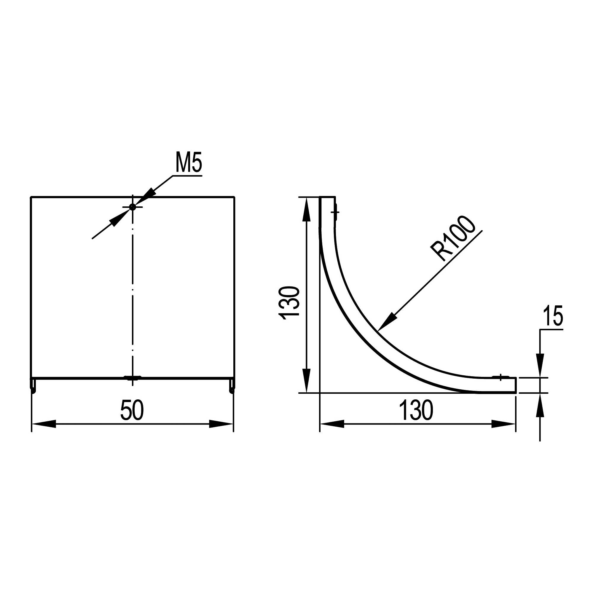 Крышка на угол CS 90 вертикальный внутр. 90° осн.50 Крышка на угол CS 90 вертикальный внутр. 90° осн.50 — изображение 4