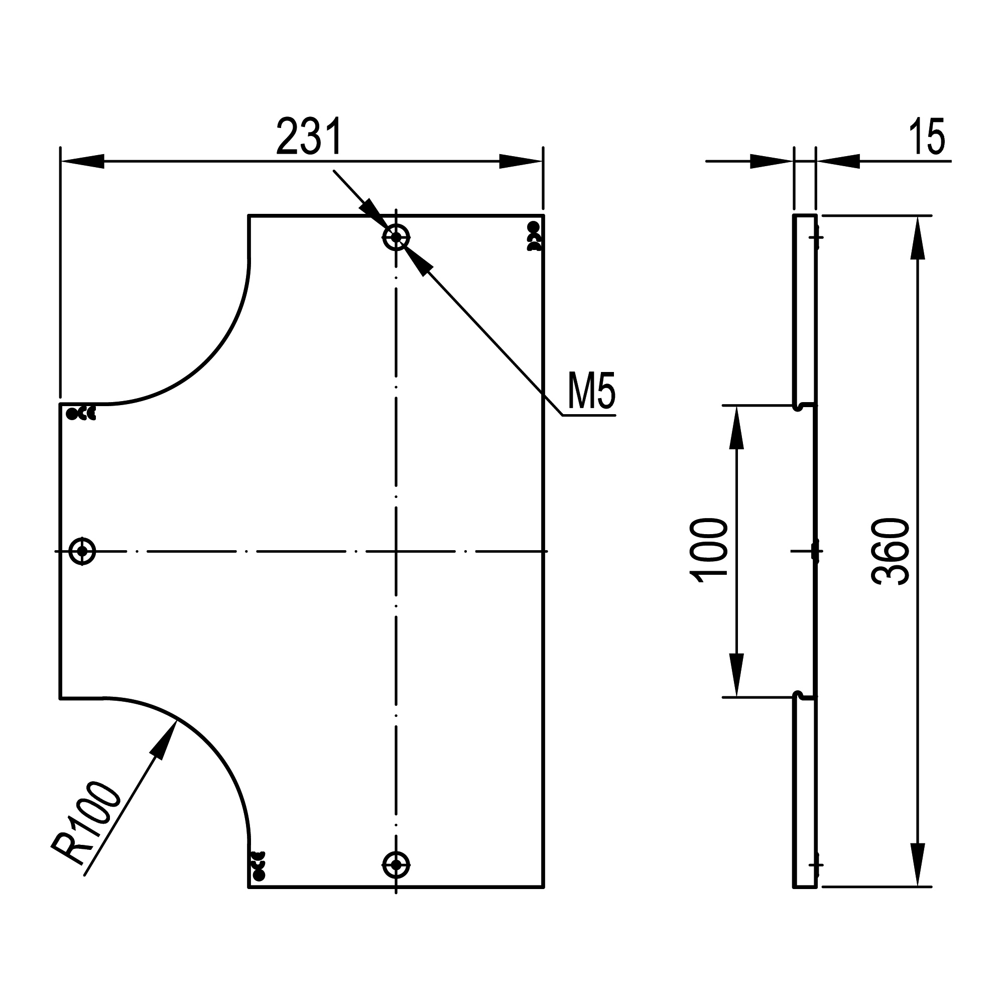 Крышка на ответвитель DPT Т-образный горизонтальный осн.100 Крышка на ответвитель DPT Т-образный горизонтальный осн.100 — изображение 2