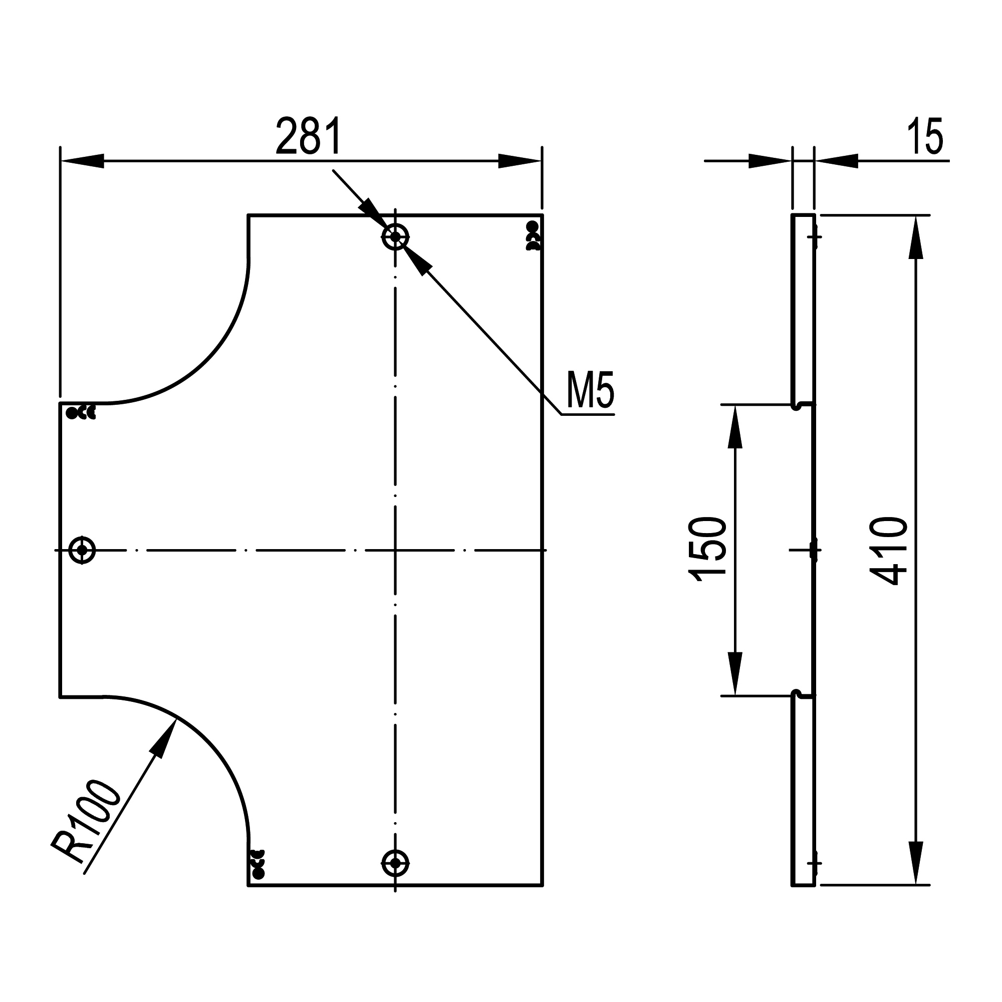 Крышка на ответвитель DPT Т-образный горизонтальный осн.150 Крышка на ответвитель DPT Т-образный горизонтальный осн.150 — изображение 2